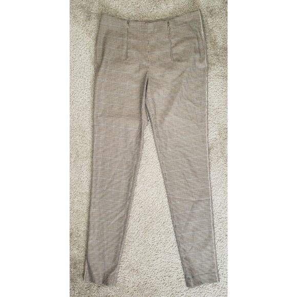 Byron Lars Skinny Stretch Fitted Pants Women Size 0 Double Zip-Up Closure NEW - Picture 1 of 10